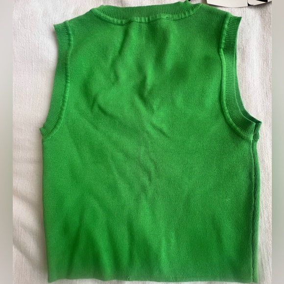 Zara, Green top, size S - Picture 2 of 4